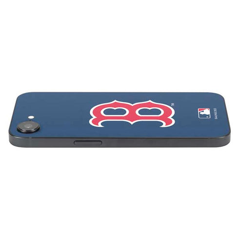 MLB Boston Red Sox - Solid Distressed iPhone 16e Skin